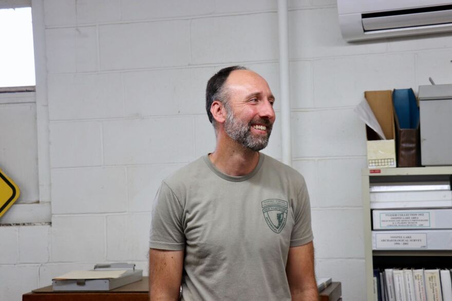 Mark Doperalski is New Hampshire's state archaeologist.