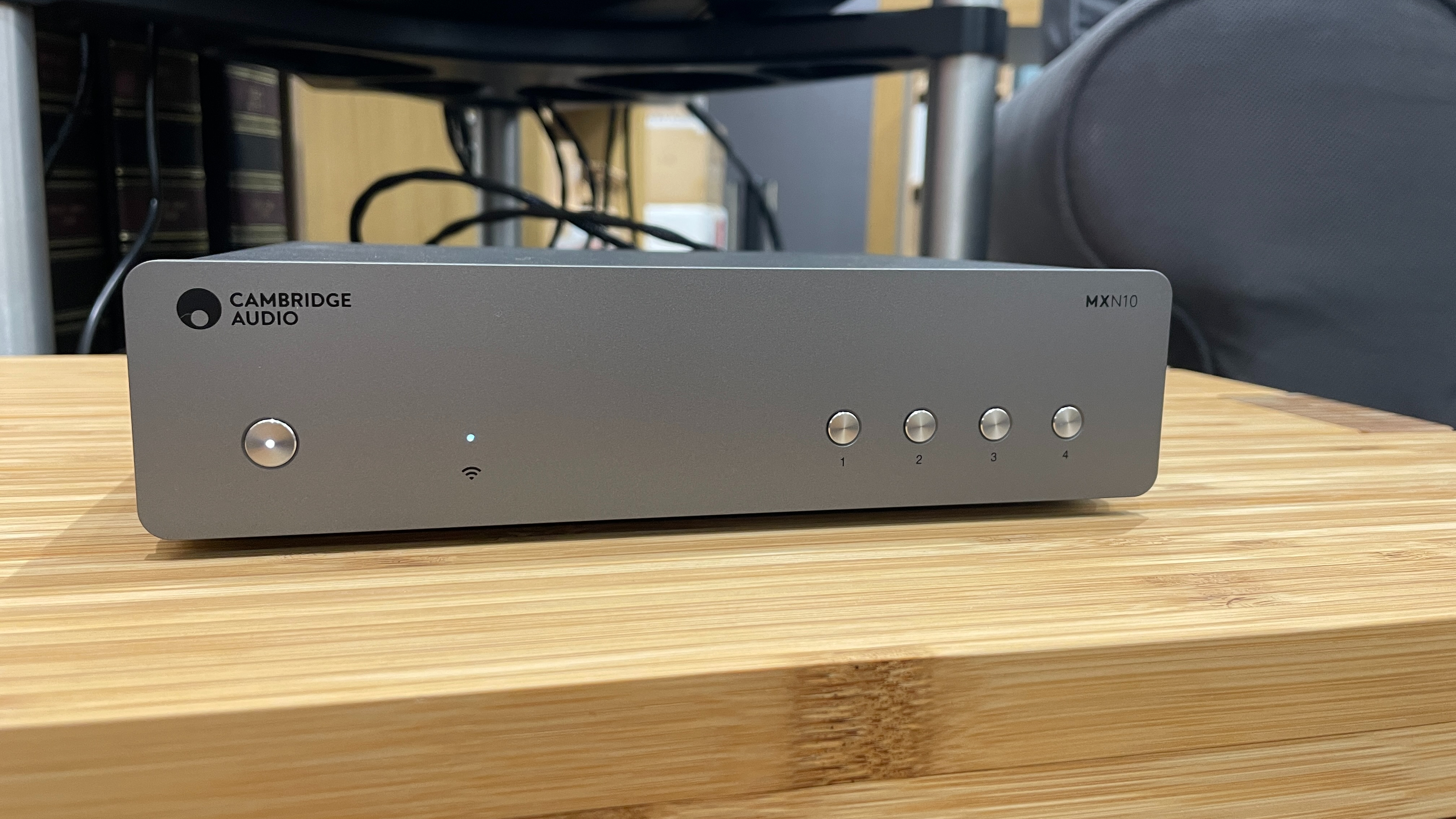 Cambridge Audio MXN10 on a rack