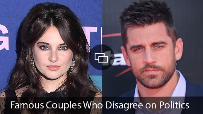 Shailene Woodley, Aaron Rodgers: Famous Couples Who Disagree on Politics