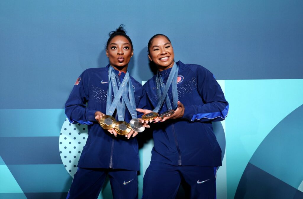 Simone Biles Jordan Chiles