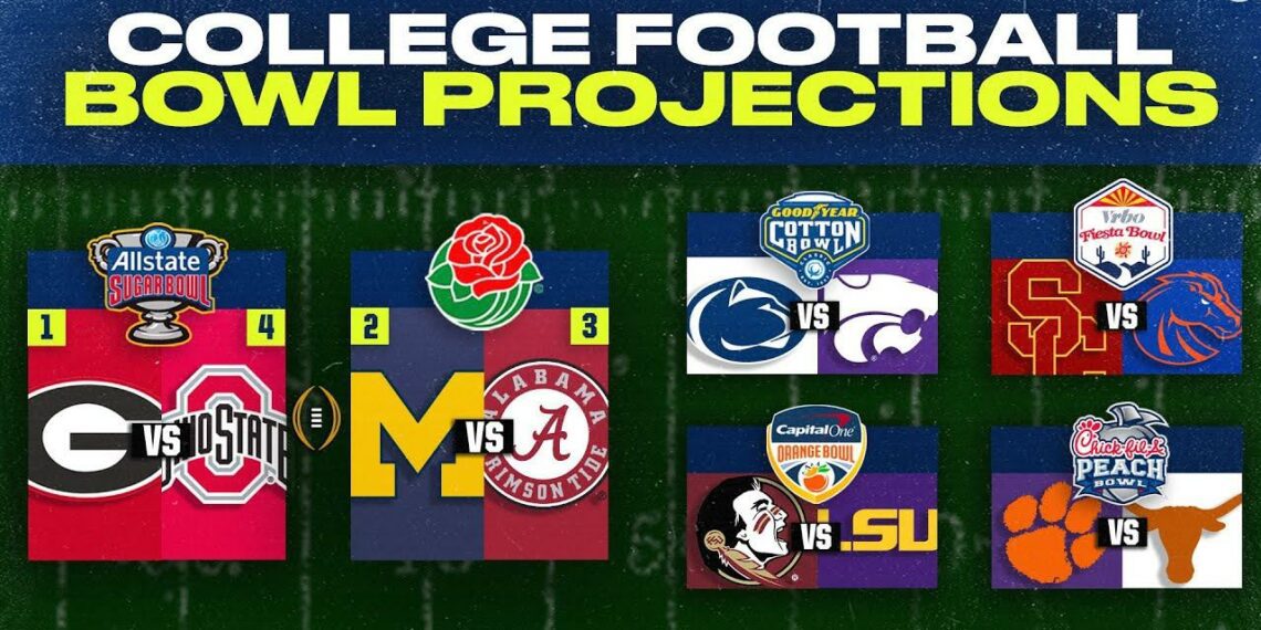 Bowl projections: Preseason picks for who will make the 12-team College Football Playoff – USA TODAY