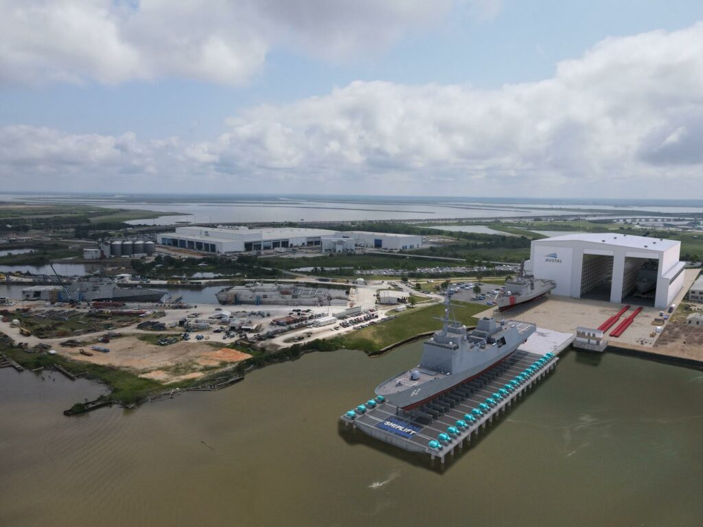 Austal USA Starts Construction on U.S. Coast Guard OPC – Naval News