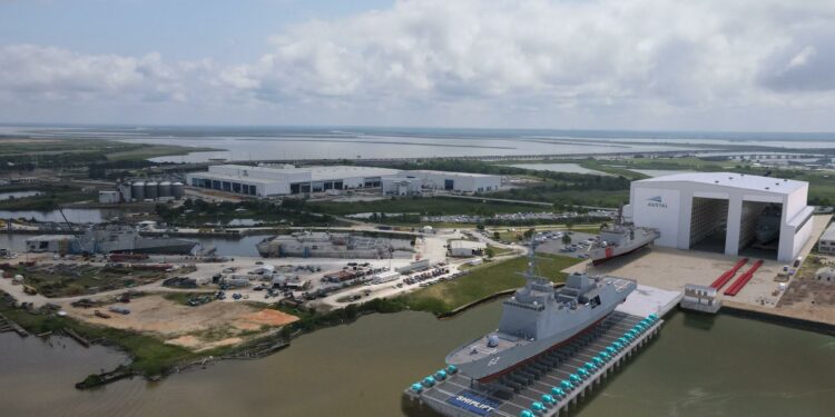 Austal USA Starts Construction on U.S. Coast Guard OPC – Naval News