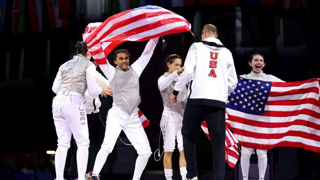 Historic Victory for U.S. Womens Foil Team at Tokyo Olympics