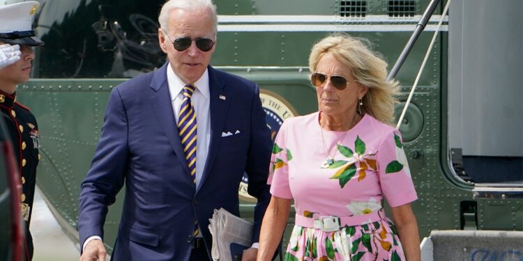 President Joe Biden and First Lady Jill Biden