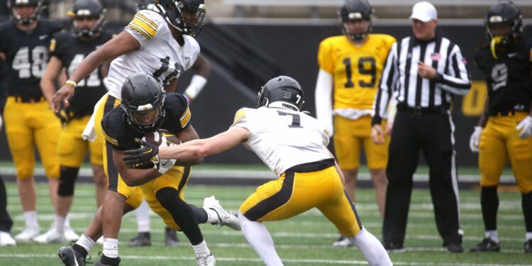 Career numbers for Hawkeyes' QB at Iowa, Michigan