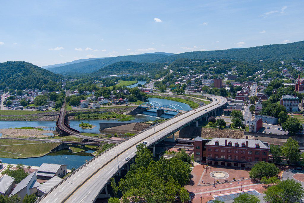 The town of Cumberland, Maryland is offering families a package of up to $20,000 to move to there.