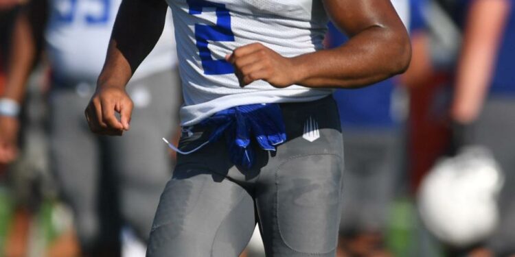 Defensive back Zech Fort (#2) during practice on Friday, Aug. 2, 2024 on IMG Academy Football Media Day in Bradenton, Florida.