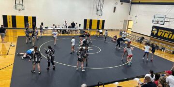 Girls compete in Maine-Nebraska Wrestling Exchange for the first time