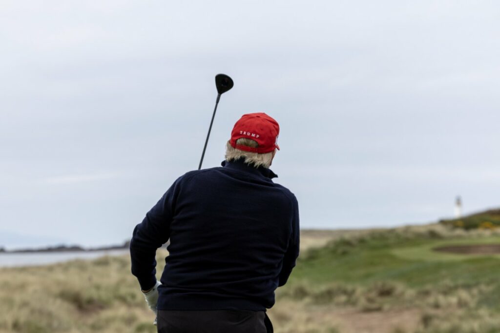 Trump at Turnberry