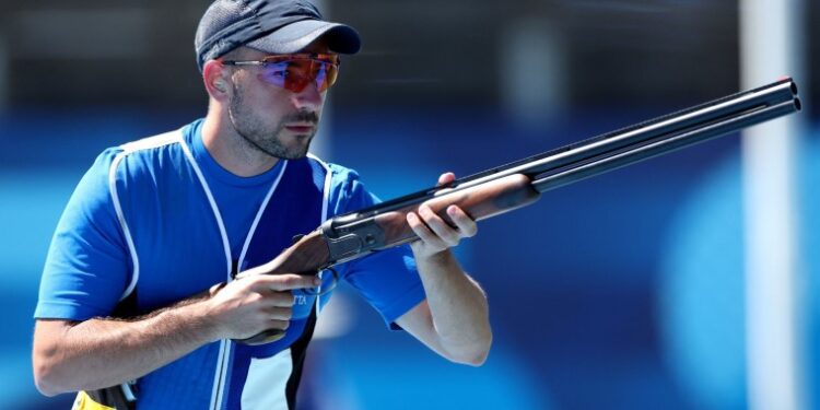 Italy outlasts USA to win inaugural mixed team skeet at Paris Olympics