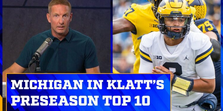 Michigan & Ohio State in Joel Klatt’s preseason top 10