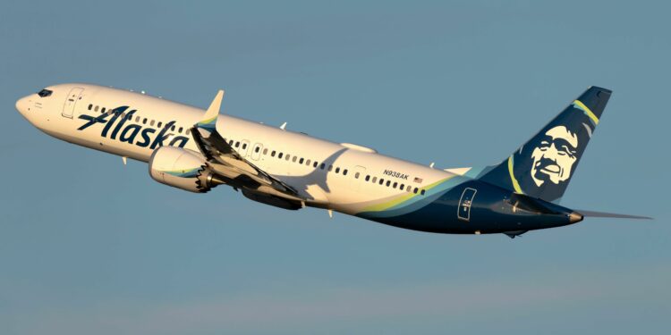 N938AK Alaska Airlines Boeing 737 MAX 9