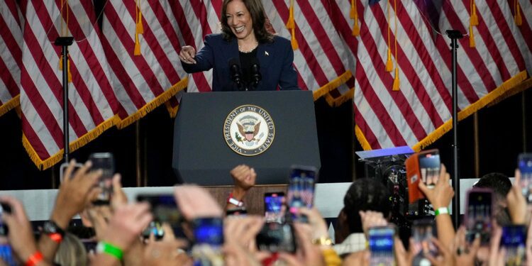 Kamala Harris planning rally at Fiserv Forum during DNC week