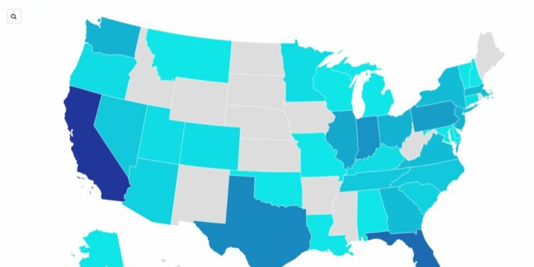 map visualization