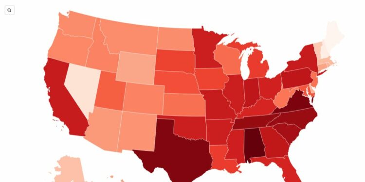 map visualization