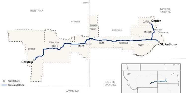 Montana lands $700 million for North Plains Connector transmission project