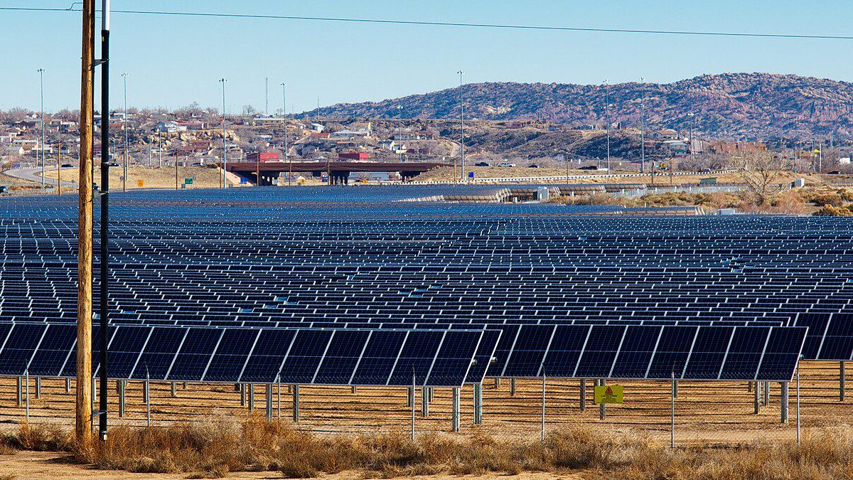 New Mexico solar cell factory