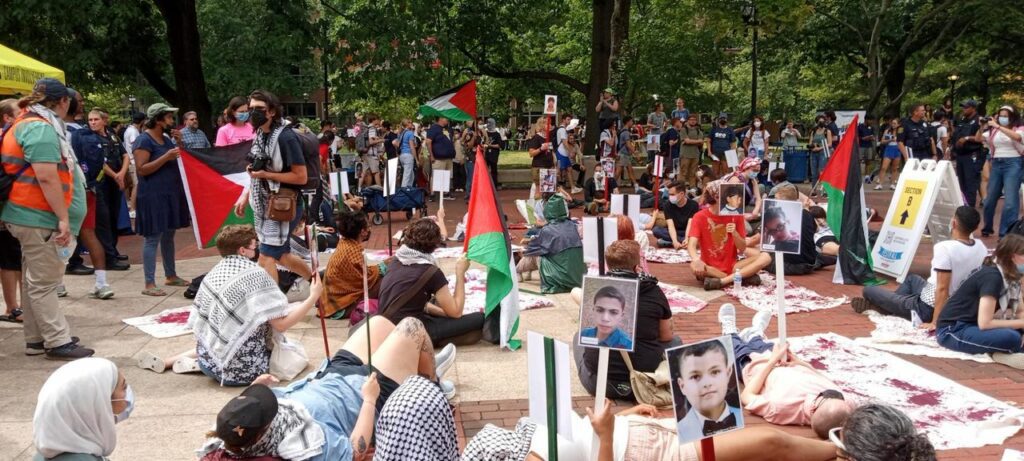 Police arrest 4 anti-genocide protesters at the University of Michigan