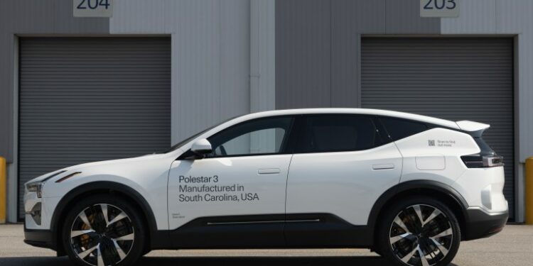 Production of Polestar 3 starts in South Carolina