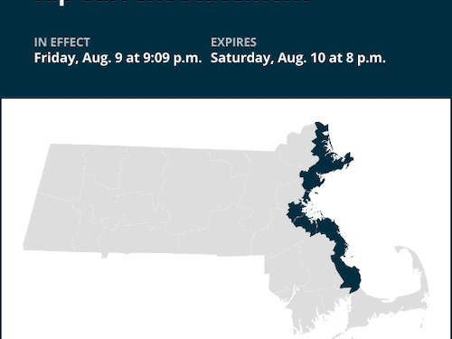 Rip current statement for 4 Massachusetts counties until Saturday evening