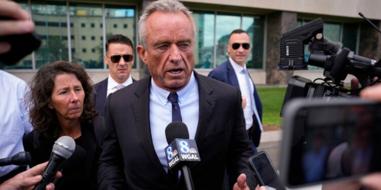 Robert F. Kennedy Jr. moves to take name off Arizona's Nov. 5 ballot