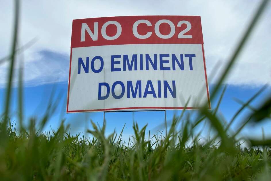 A unanimous decision this week by the South Dakota Supreme Court cast doubt on whether a carbon dioxide pipeline company is eligible to use eminent domain to build a pipeline in that state. (Associated Press)