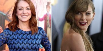 Alyson Hannigan also playfully poked fun at Taylors relationship with Travis Kelce