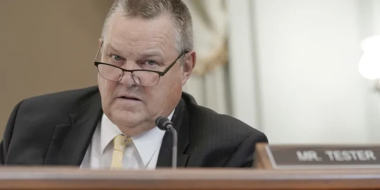 Tester advocated for Montana tech executives who donated to campaign