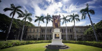 Hawaii State Supreme Court Building. Aliiolani Hale.