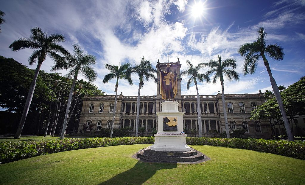 Hawaii State Supreme Court Building. Aliiolani Hale.