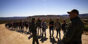 Border Patrol in Jacumba Hot Springs, Calif.