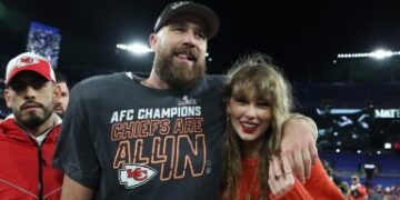 Travis Kelce and Taylor Swift