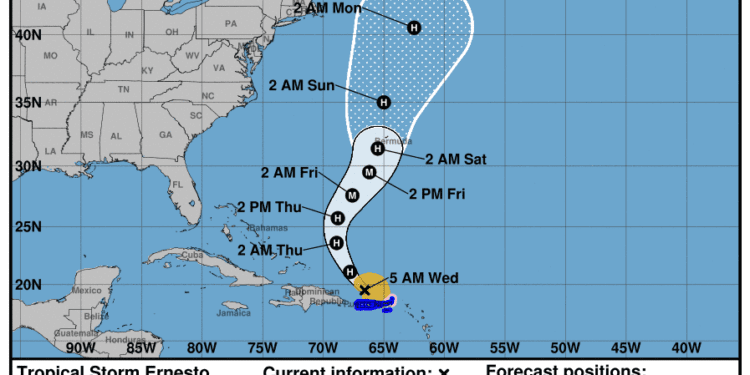 Tropical Storm Ernesto expected to become major hurricane. Impacts on your Florida weekend