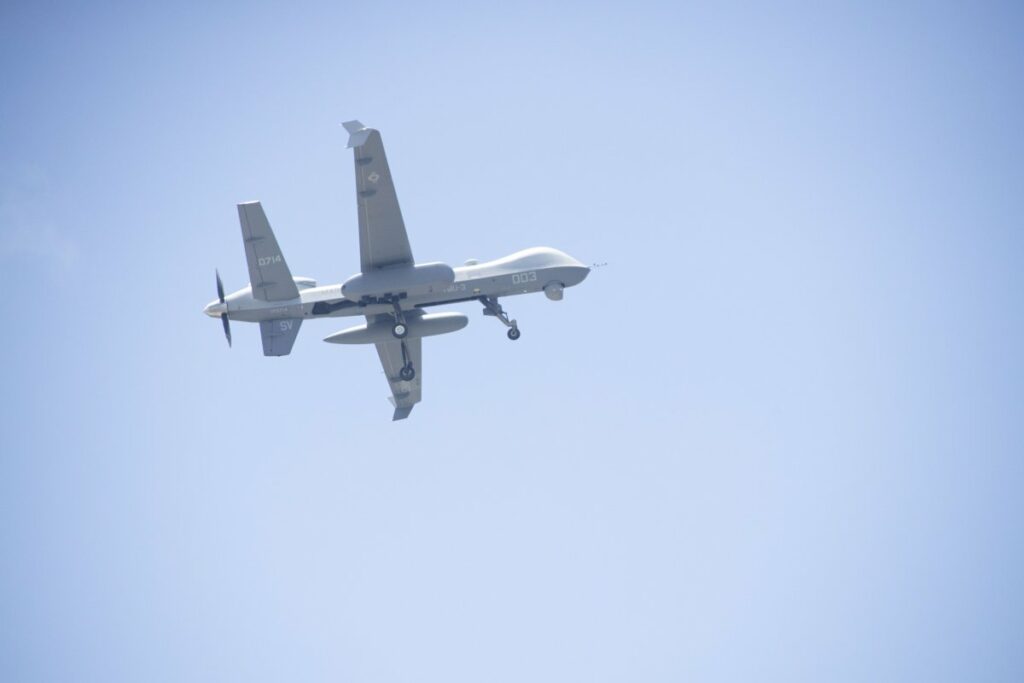 US Marines MQ-9A Flies Over Hawaii