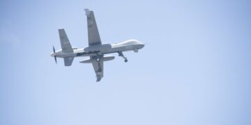 US Marines MQ-9A Flies Over Hawaii