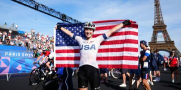 USA Cyclist Kristen Faulkner Dusted Men’s Times En Route To Olympic Gold Medal