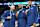 Gold medallists (From L) USA's #04 Stephen Curry, USA's #06 LeBron James and USA's #07 Kevin Durant pose after the men's Gold Medal basketball match between France and USA during the Paris 2024 Olympic Games at the Bercy  Arena in Paris on August 10, 2024. (Photo by Damien MEYER / AFP) (Photo by DAMIEN MEYER/AFP via Getty Images)