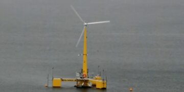 Univ. of Maine engineers test floating offshore wind infrastructure