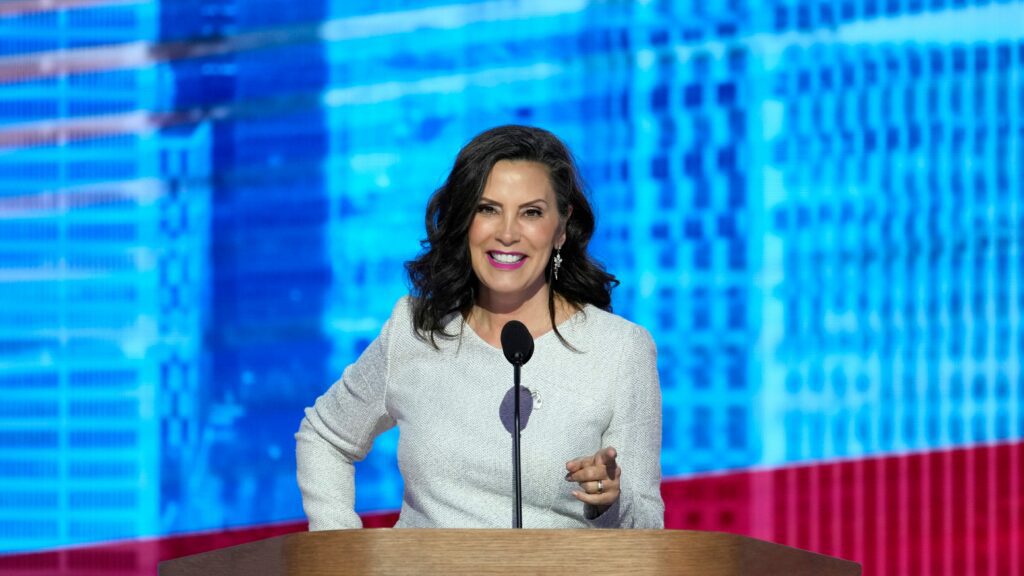 Watch Gov Gretchen Whitmer's DNC convention speech for Harris