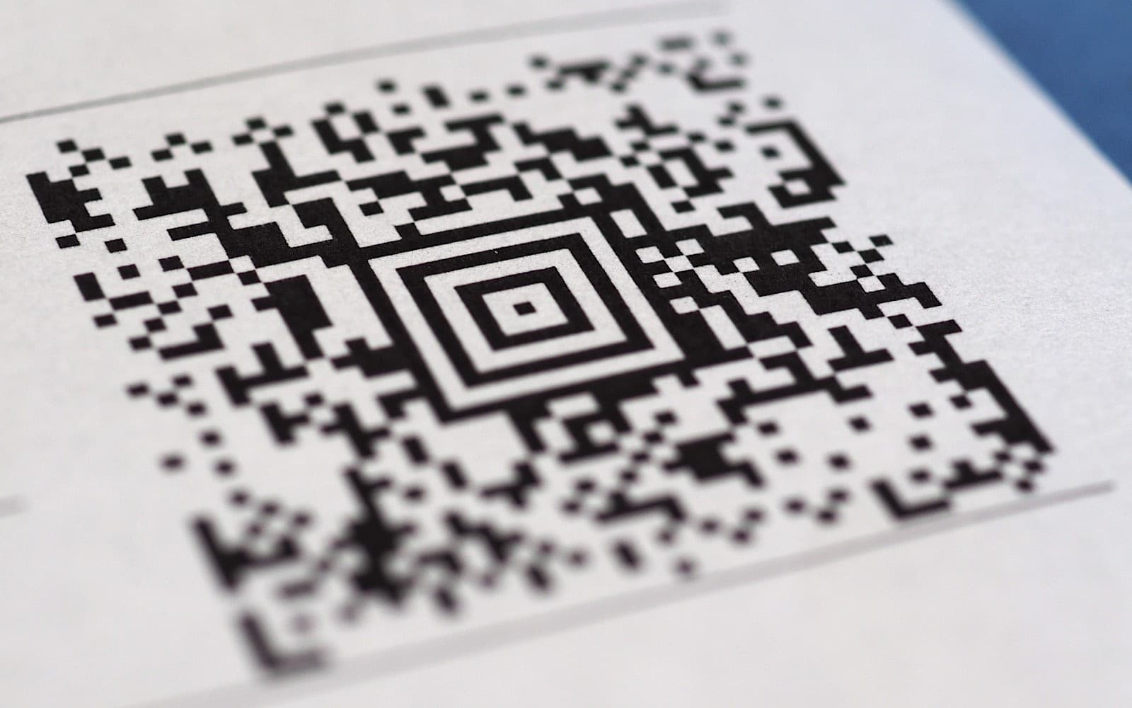 A QR code