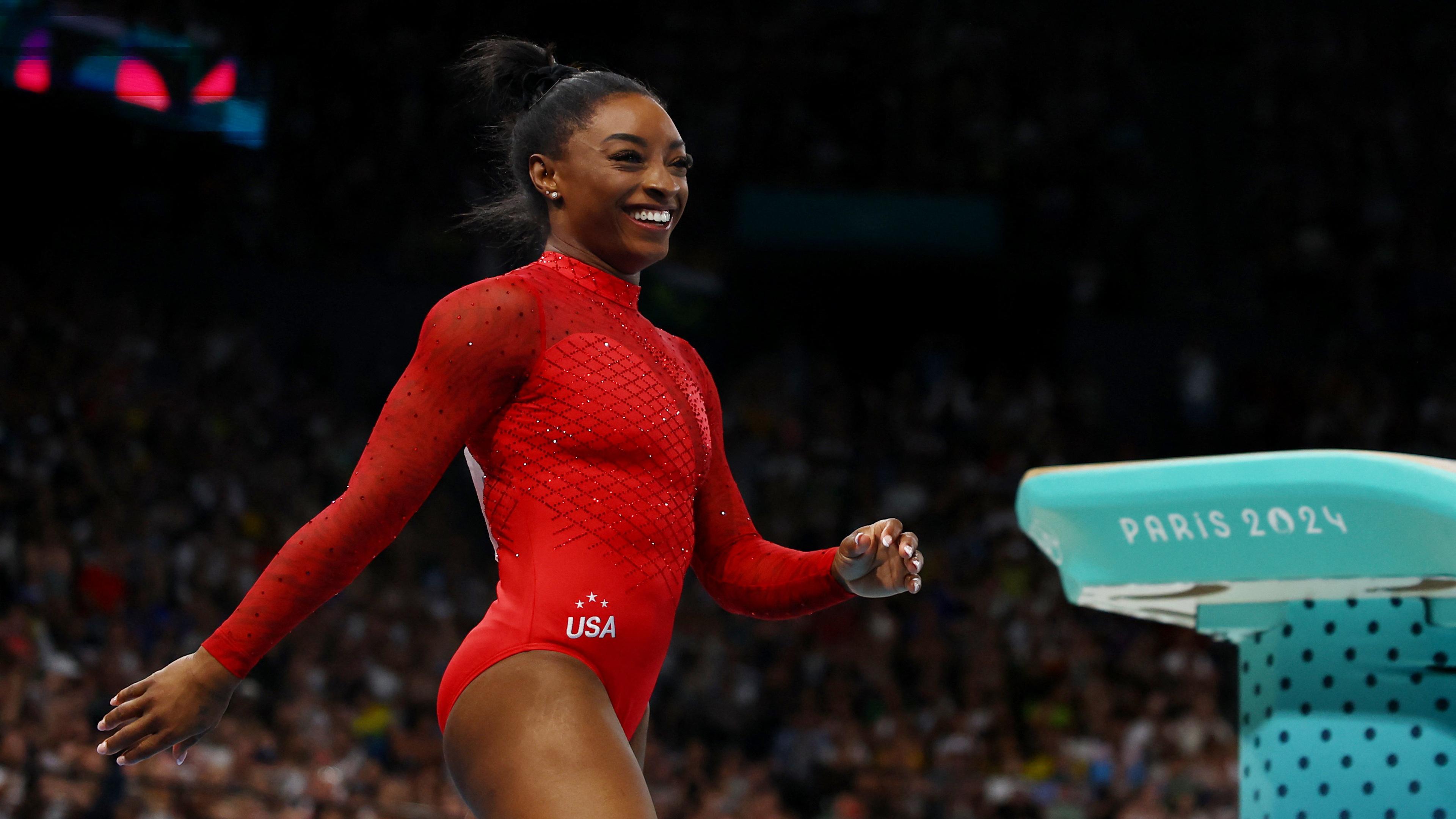 The significance of Simone Biles‌ and‌ Jordan Chiles gesture towards Rebeca Andrade