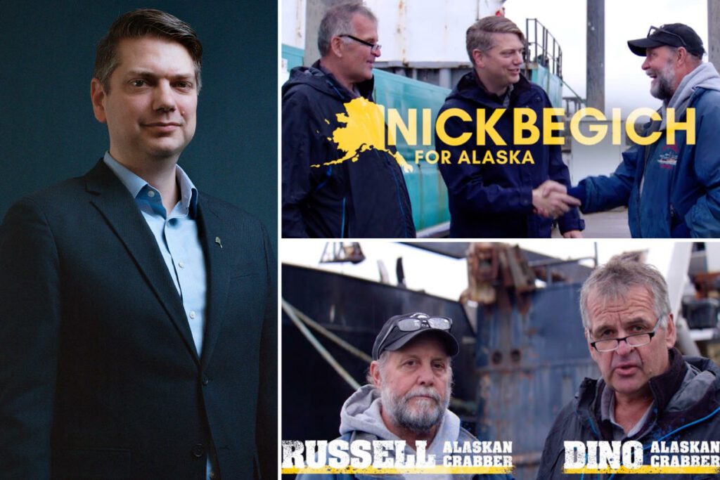 ‘Deadliest Catch’ stars pose with Alaska GOP candidate Nick Begich in new ad