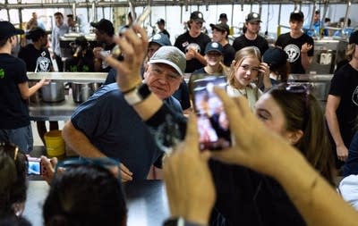 MN Gov. Tim Walz Greets Voters At The Minnesota State Fair