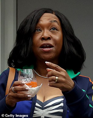 Bridgerton and Grey's Anatomy creator Shonda Rhimes was spotted