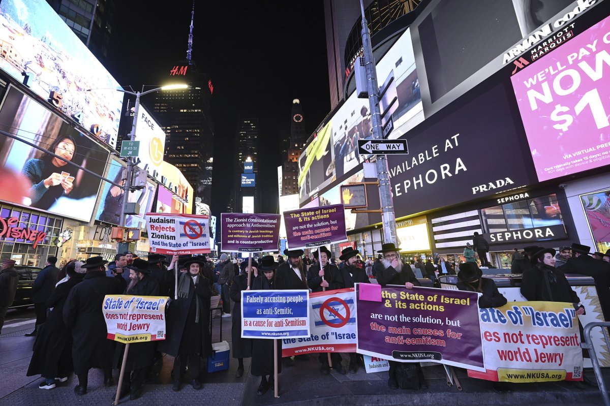 New York Times Square Jewish Celebration