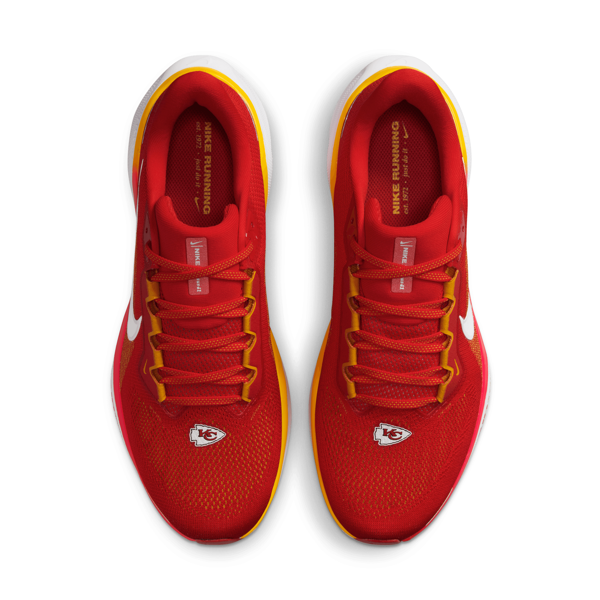 Kansas City Chiefs 2024 Nike Air Zoom Pegasus 41 running shoe