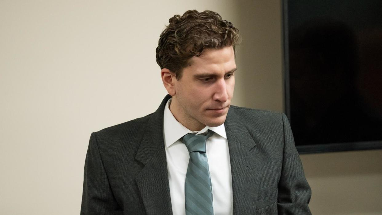 PHOTO:  Bryan Kohberger arrives for a hearing on cameras in the courtroom in Latah County District Court on Sept. 13, 2023 in Moscow, Idaho. (Ted S. Warren-Pool/Getty Images, FILE)