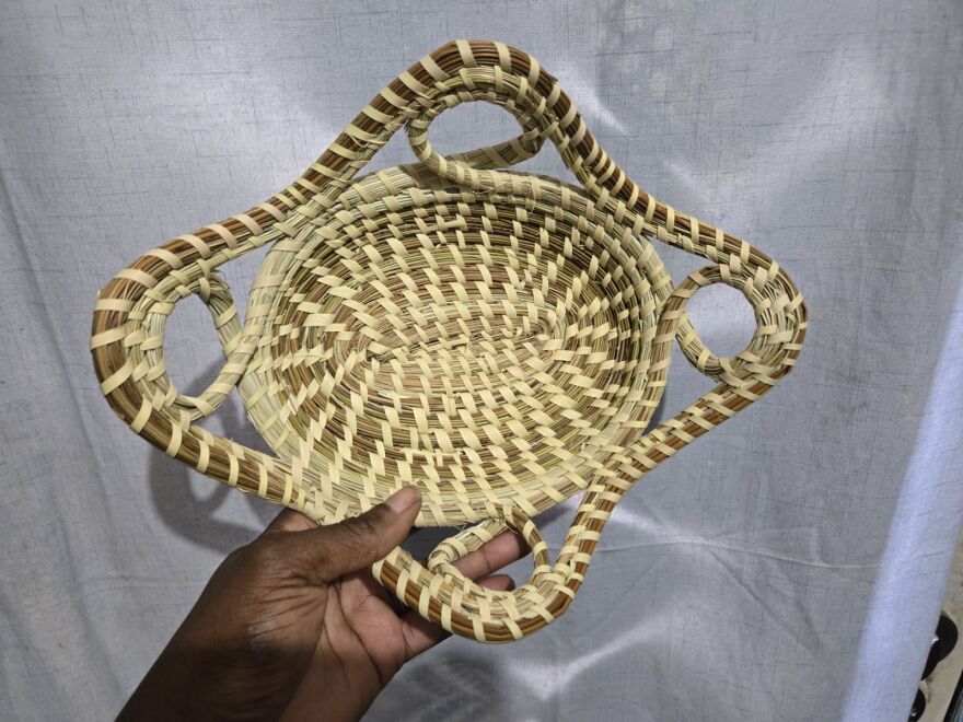 The sweetgrass basket making art form was brought to the Lowcountry by enslaved people from West Africa.