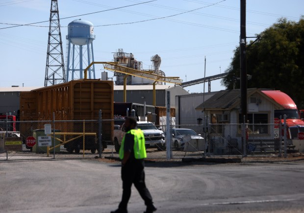 The Georgia Pacific Antioch Wallboard Plant on Tuesday, Sept. 17, 2024, in Antioch, Calif. (Aric Crabb/Bay Area News Group)